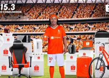 Ronaldinho Gaúcho é o novo embaixador da Shopee mirando Dia do Consumidor