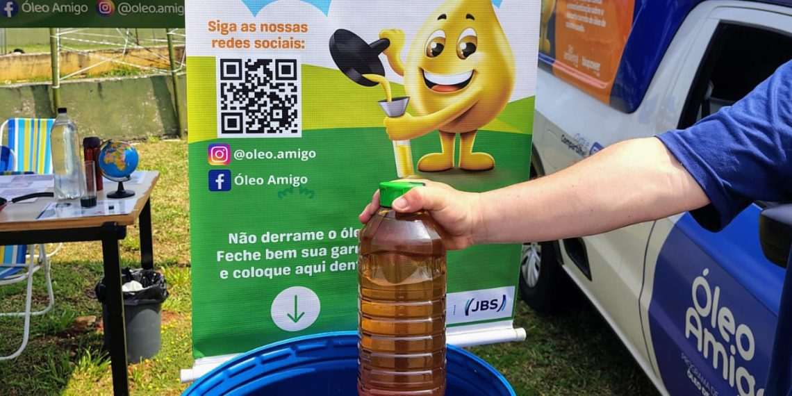 Programa da JBS converte 36 milhões de litros de óleo usado em biodiesel