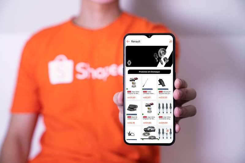 Renault estreia loja na Shopee com mais de 5 mil ofertas