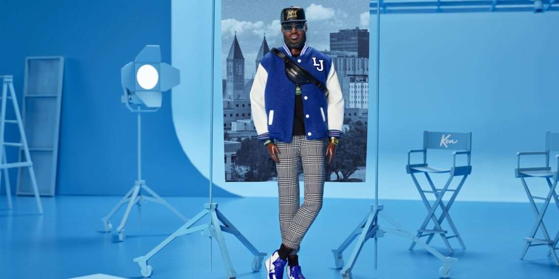 LeBron James, astro do basquete, é o primeiro homem real a se transformar em boneco Ken