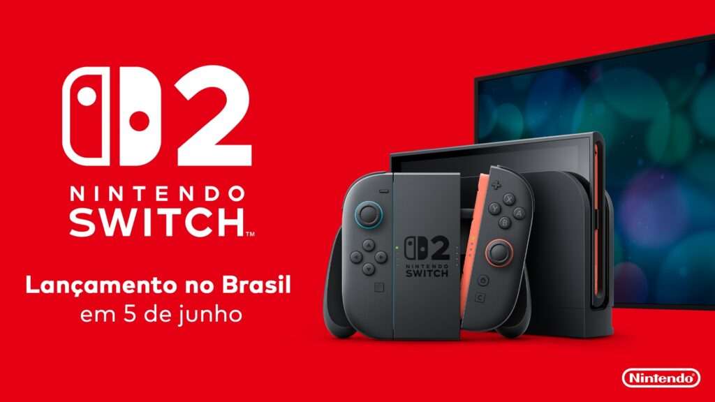 Nintendo Switch 2, maior aposta da Nintendo em anos, chega ao Brasil em 5 de junho