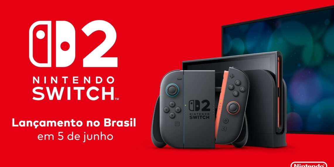 Nintendo Switch 2, maior aposta da Nintendo em anos, chega ao Brasil em 5 de junho