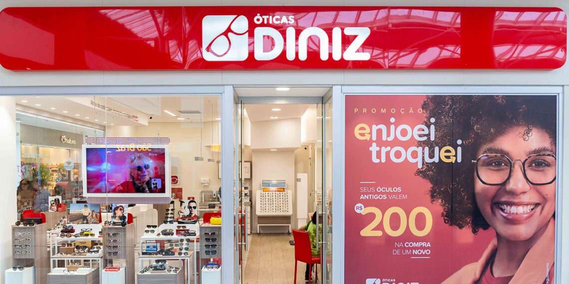Óticas Diniz investem na expansão da rede de franquias com foco em cidades menores