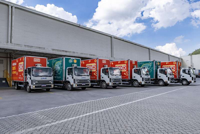 Detentor da Oxxo e da Shell Select, Grupo Nós adota caminhões elétricos para reduzir emissões