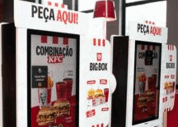 Totens impulsionam digitalização do KFC Brasil e elevam valor médio das compras