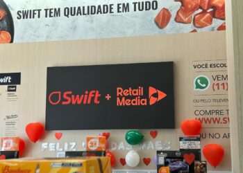 Swift fecha parceria com a Retail Media para integrar mídia física e digital em mais de 200 lojas