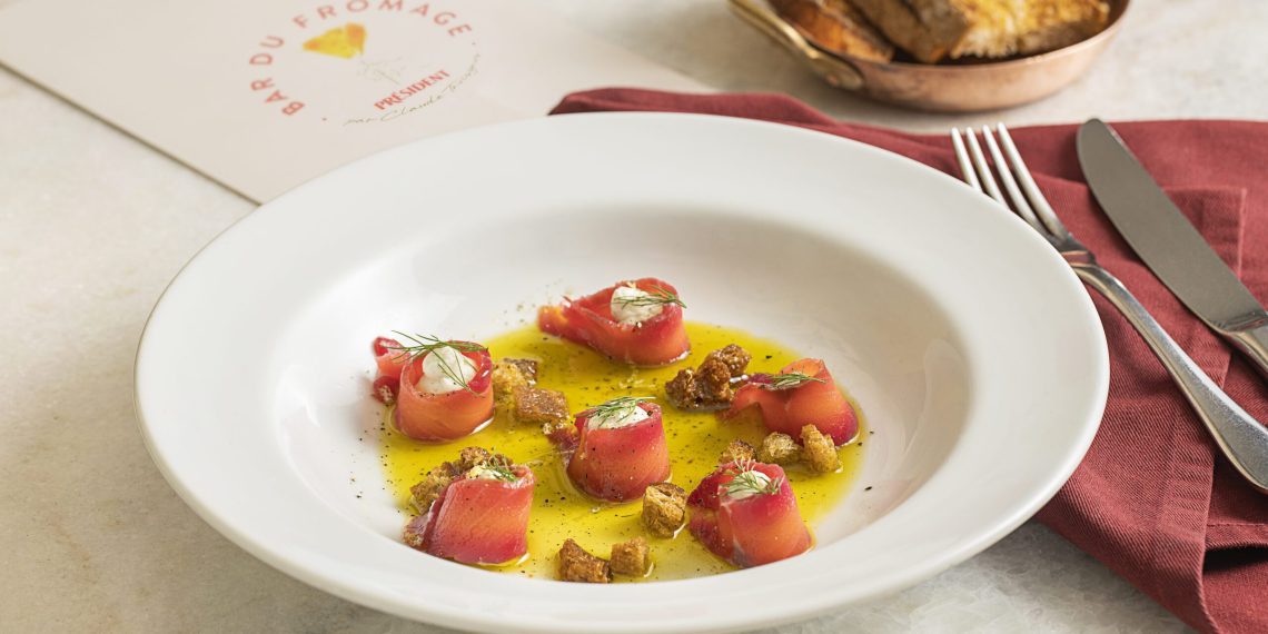 São Paulo sedia o primeiro bar de queijos Président no mundo