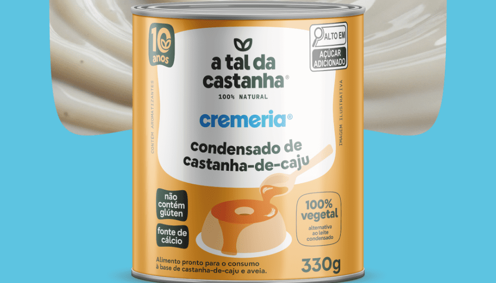 A Tal da Castanha lança bebida vegetal proteica e leite condensado 100% vegetal