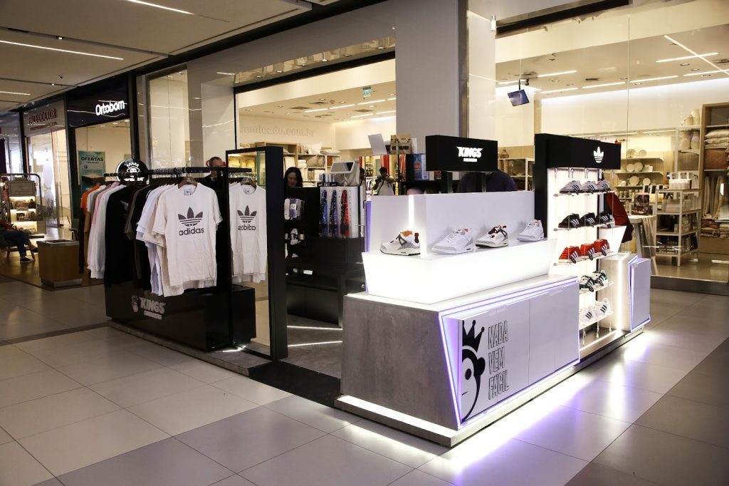 Kings Sneakers lança modelo de loja com conceito aberto para shoppings