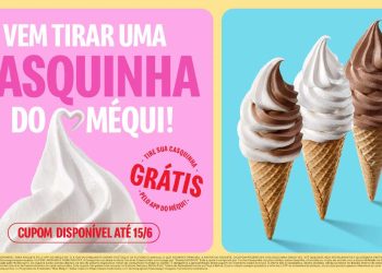 Casquinha de graça: McDonald’s libera 2 milhões de cupons no app