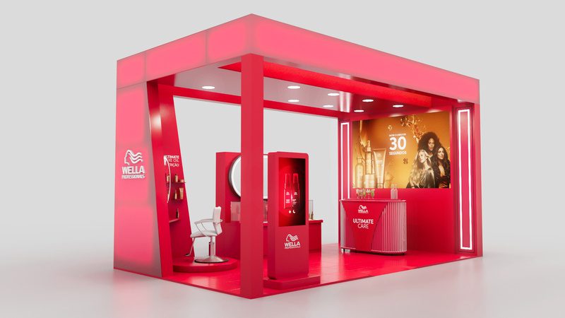 Wella abre pop-up store com análise capilar, drinks temáticos e personalização de brindes