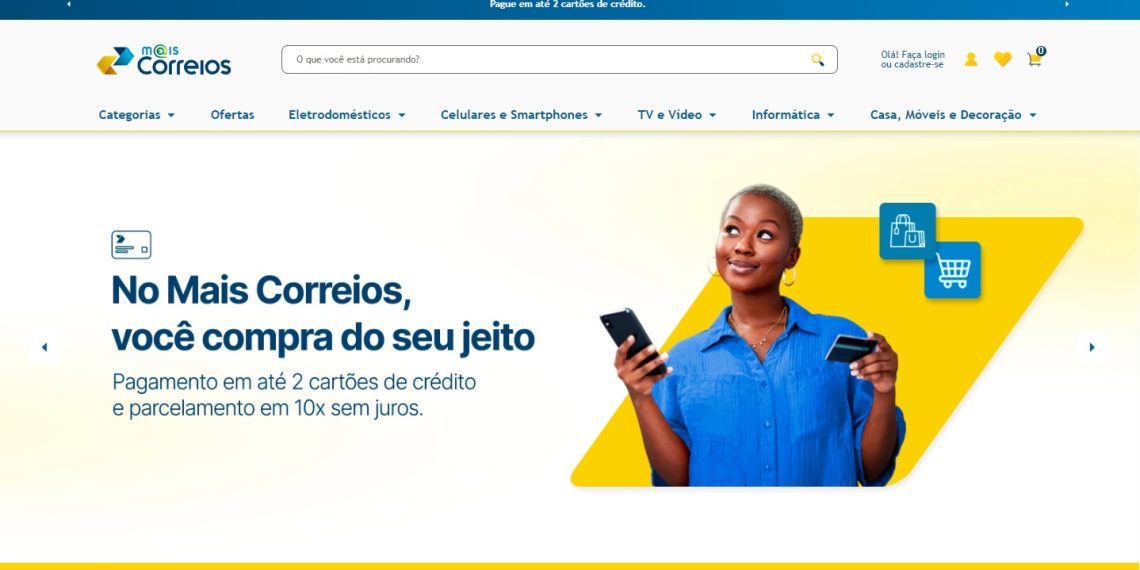 Marketplace dos Correios está no ar com mais de 500 mil produtos