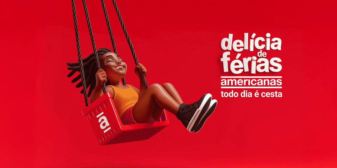 Americanas une “Show de Chocolate” e “Férias” em campanha durante todo o mês de julho