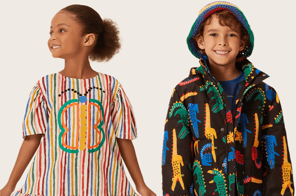 Linha infantil da Farm Rio ganha espaço exclusivo em 19 lojas pelo Brasil