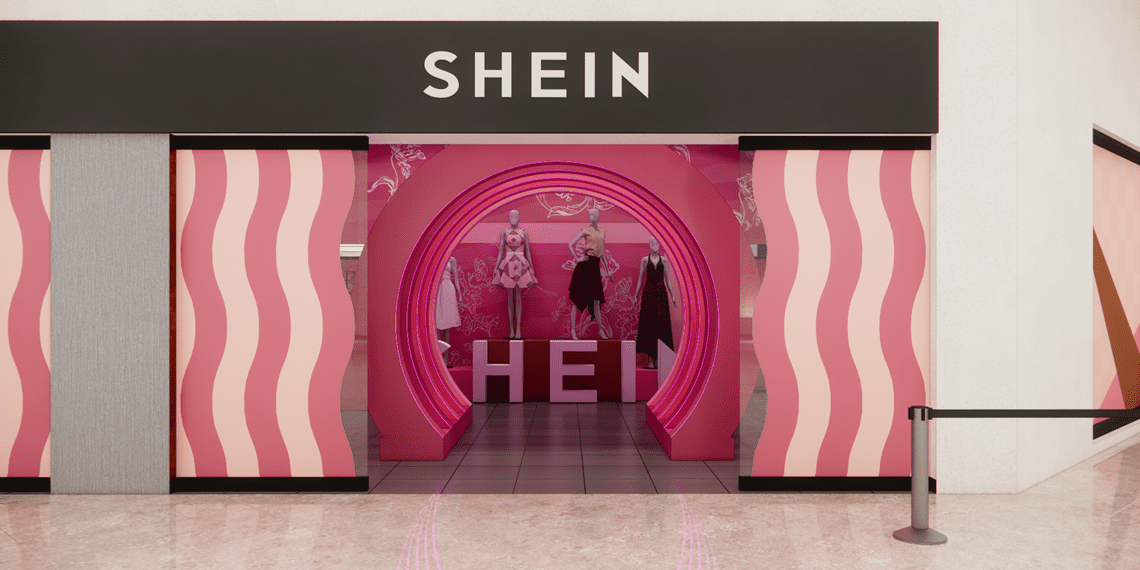 Shein inaugura primeira pop-up store no Centro-Oeste, em shopping de Goiânia