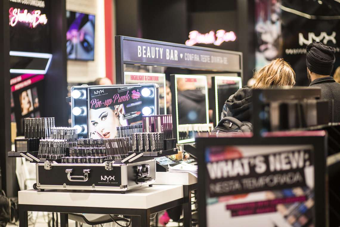 NYX Professional Make-Up inaugura loja conceito em São Paulo