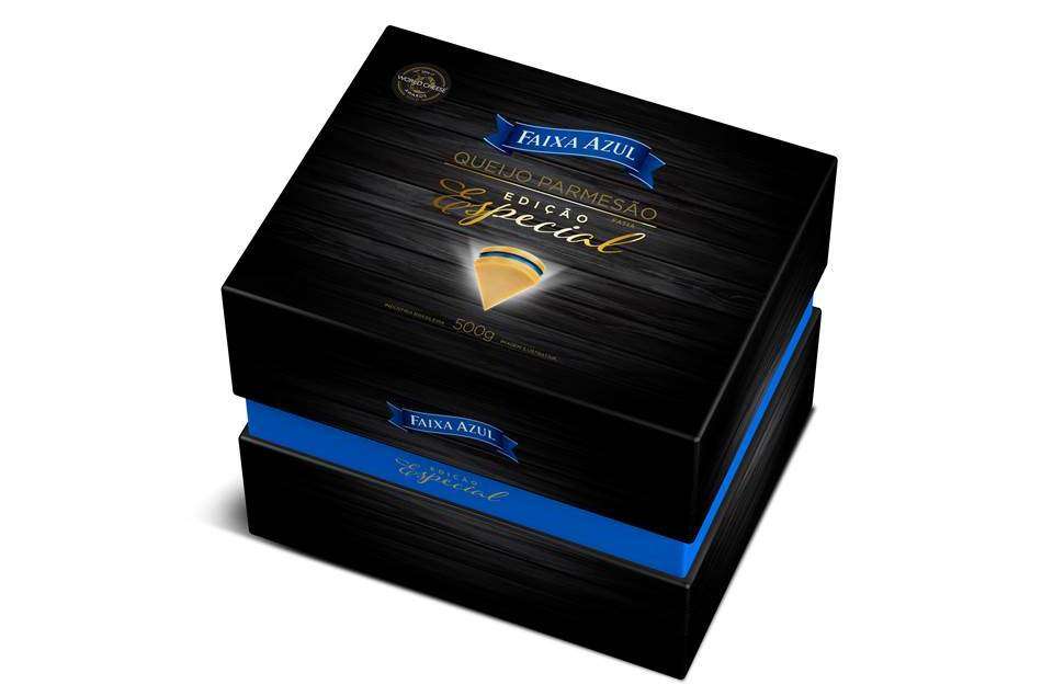 Queijo Parmesão Faixa Azul ganha edição presenteável