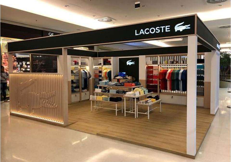 Lacoste inaugura primeira pop up store no Shopping Cidade São Paulo