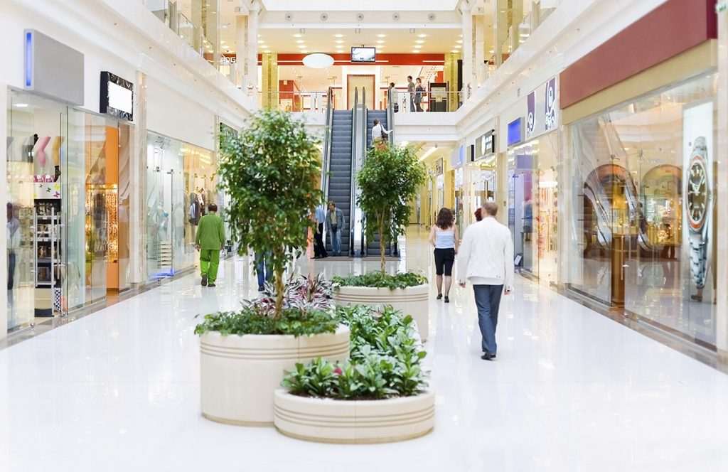 shopping center