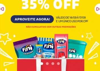 Mês do cliente: Fini oferece 35% de desconto até o dia 17 de setembro