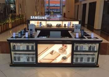 Samsung abre primeiro quiosque com novo design no Shopping Iguatemi SP