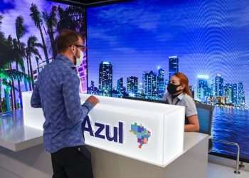 Azul inaugura, no Aeroporto de Congonhas, sua primeira loja-conceito