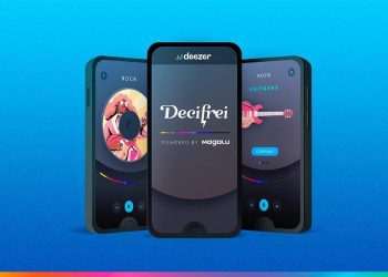 Aplicativo Decifrei, criado por Magalu e Deezer