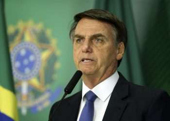 O presidente da República, Jair Bolsonaro