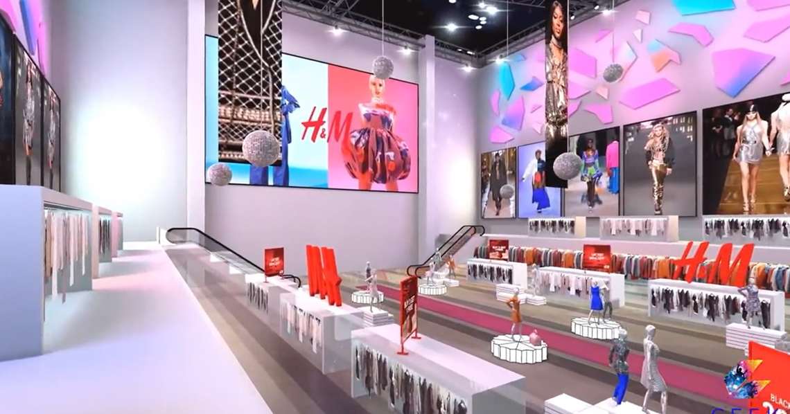 Varejista de moda sueca H&M lança loja virtual no metaverso