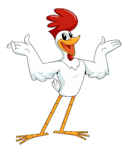 Frango Assado mascote