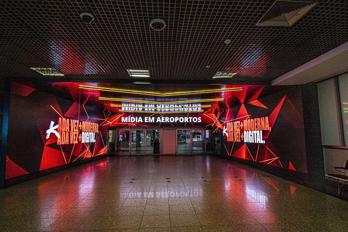 the led aeroporto