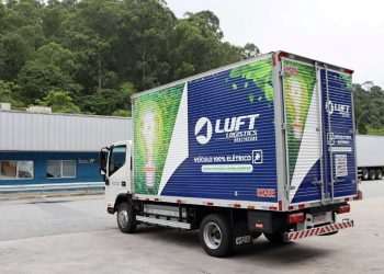 Luft Logistics inicia operações com caminhão 100% elétrico