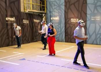 Roca Brasil Cerámica investe na Realidade Virtual para apresentar novos revestimentos e resultar em grandes negócios