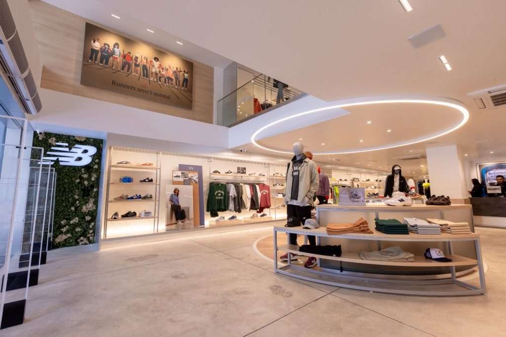 New Balance abre primeira loja com conceito no Brasil, com foco em experiência