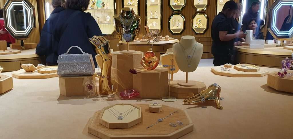 Loja da Swarovski em Nova York, EUA - Foto: Mercado&Consumo