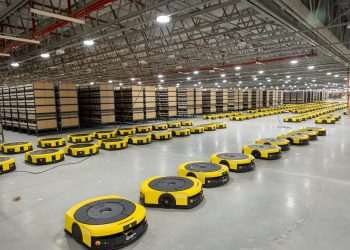 Com robôs, Mercado Livre reduz em até 20% tempo de operação de pedidos em Centro de Distribuição