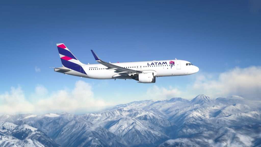 Latam prevê adição de 444 mil assentos com inauguração de duas bases