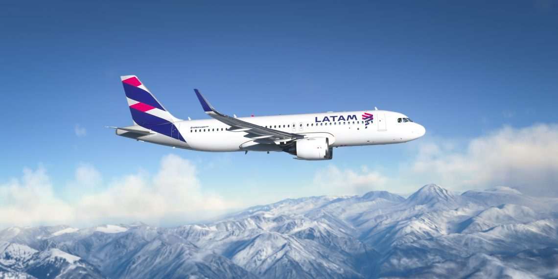 Latam prevê adição de 444 mil assentos com inauguração de duas bases