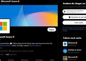 Microsoft alerta sobre problemas na plataforma de computação em nuvem Azure, na Europa
