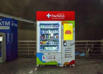 Drogarias Pacheco instala vending machines em estações do Rio de Janeiro