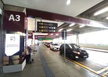 Aeroporto de Congonhas inaugura melhorias para embarque em carros de aplicativo