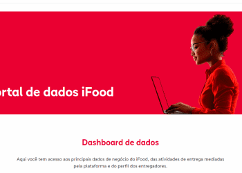 iFood lança portal de dados e diz que entregadores trabalham 31,1 horas mensais pelo app