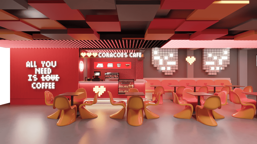 Arena Pixel é escolhida para receber nova unidade de cafeteria exclusiva da 3 Corações