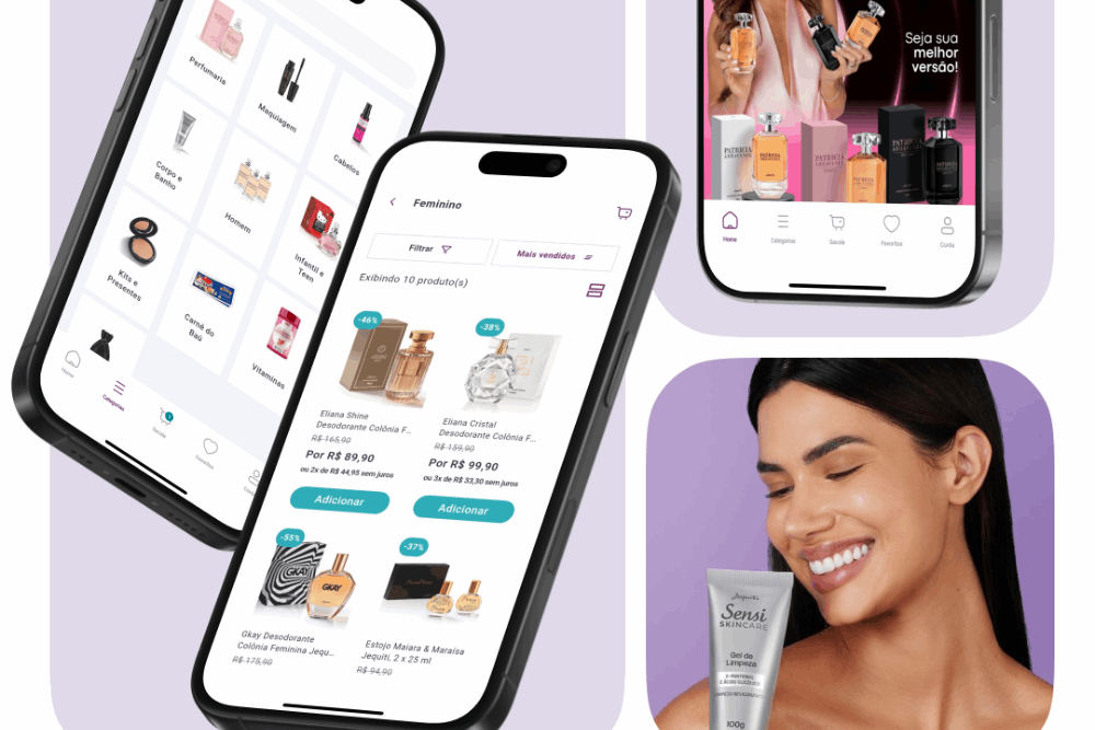 Jequiti se aproxima do consumidor com o lançamento de aplicativo de vendas B2C