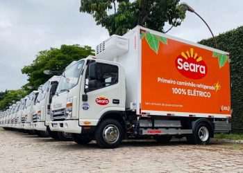 Seara investe mais de R$ 13 milhões para ampliar frota de caminhões elétricos
