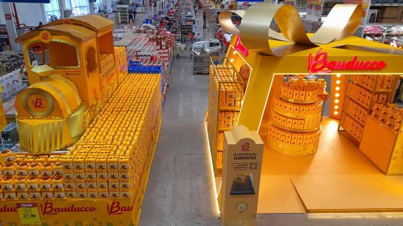 Bauducco aposta em parcerias com Oxxo e Carmed para o Natal de 2024