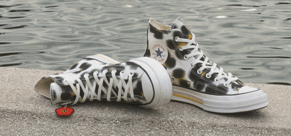 Converse apresenta colaboração com Kenzo inspirada nos anos 80