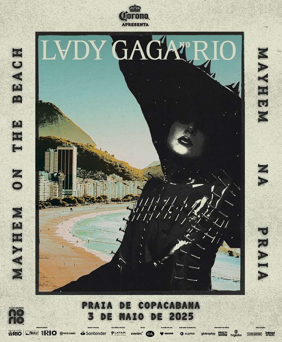 Show de Lady Gaga no Rio deve superar o de Madonna, com impacto de R$ 600 milhões