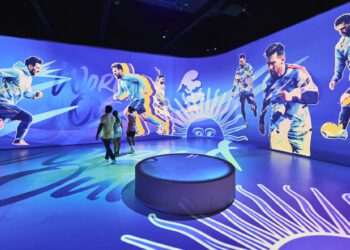 Estreia no Brasil exposição imersiva sobre a vida e carreira de Lionel Messi