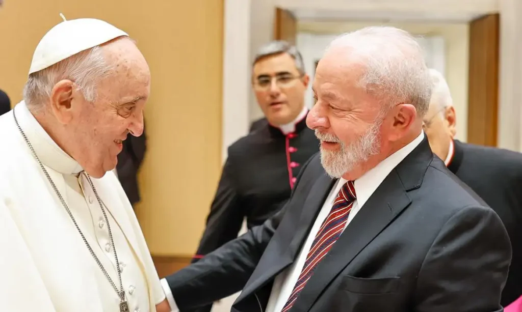 Lula Papa Francisco